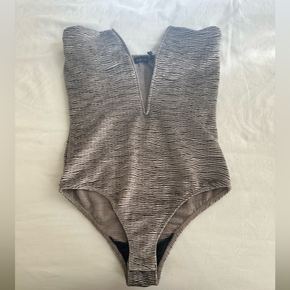 Urban Outfitters strapless bodysuit